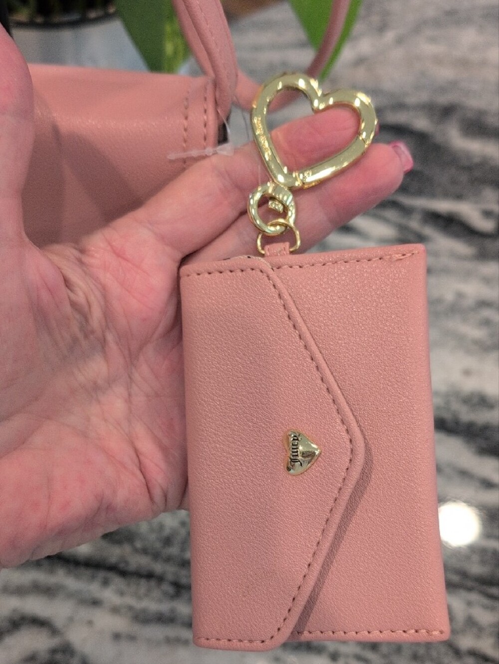 Juicy Couture Pink and Brown Crossbody Bag - Picture 2 of 5